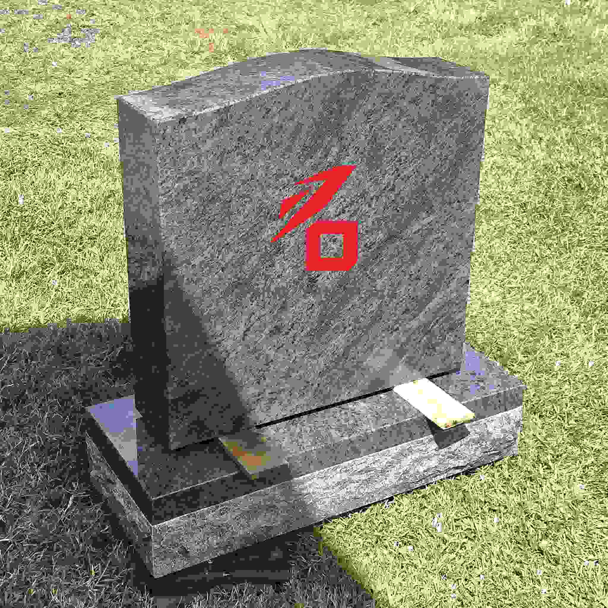 단순한 화강암 단일 기념물